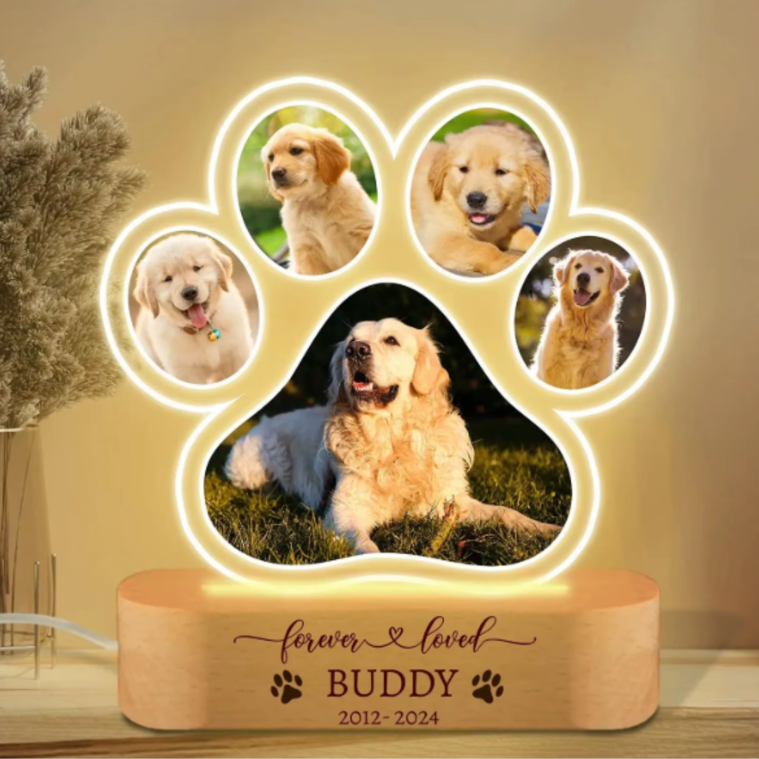 Lámpara de Mascota Personalizada